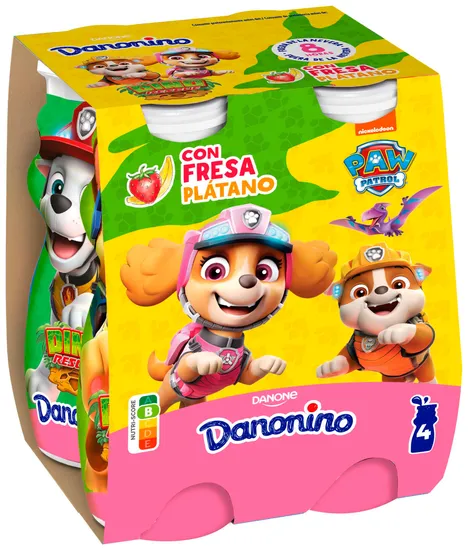 Imagen del producto Danonino Bebedino Fresa Plátano