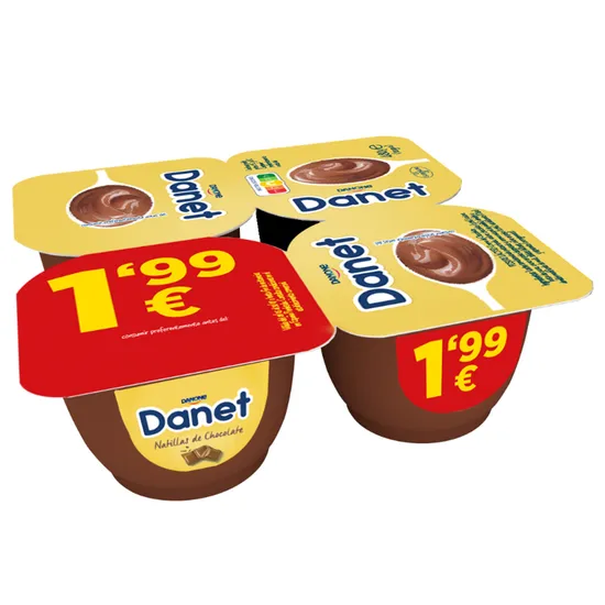 Imagen del producto Danet Chocolate x4