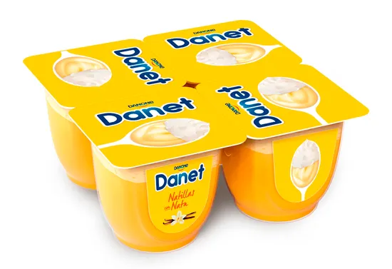 Imagen del producto Danet Doble Placer: Vainilla con Nata