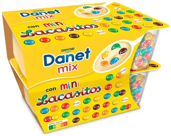 Imagen del producto Danet Mix Vainilla con Mini Lacasitos