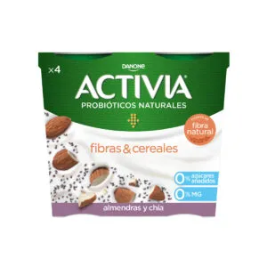 Imagen del producto Activia Chía y Almendras 0% x4