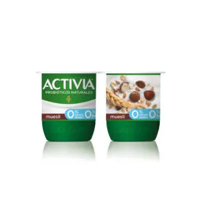 Imagen del producto Activia Fibras Muesli 0%