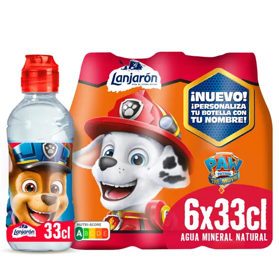 Imagen del producto Lanjarón 0,33L Pack 6 Botellas