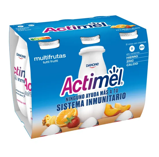 Imagen del producto Actimel Multifrutas x6