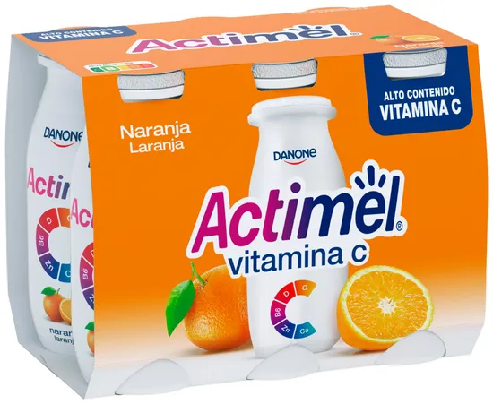 Imagen del producto Actimel Naranja Vit C x6