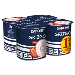 Imagen del producto Griego Fresa x4