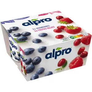 Imagen del producto Alpro Arándanos &amp; Frutos Rojos x4