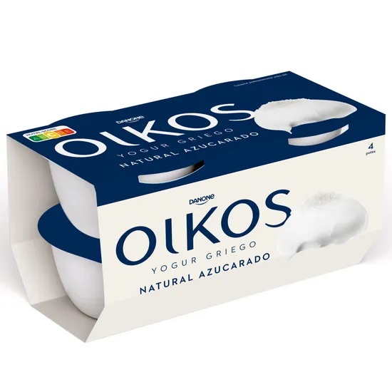 Imagen del producto Oikos Natural Azúcarado x4