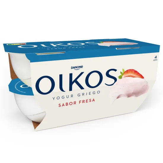 Imagen del producto Oikos Fresa x4