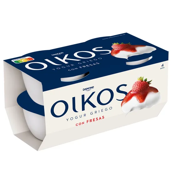 Imagen del producto Oikos Con Fresas x4