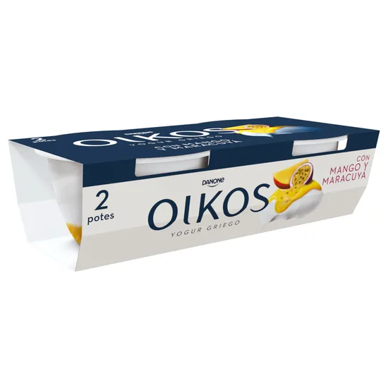 Imagen del producto Oikos Mango y Maracuyá x2