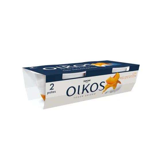 Imagen del producto Oikos Melocotón x2