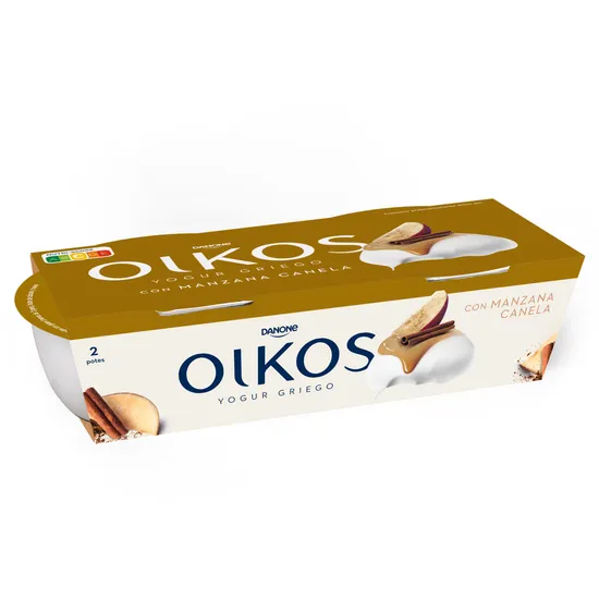 Imagen del producto Oikos Manzana y Canela x2